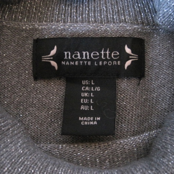 Nanette Lepore Metallic Top - Picture 4 of 6